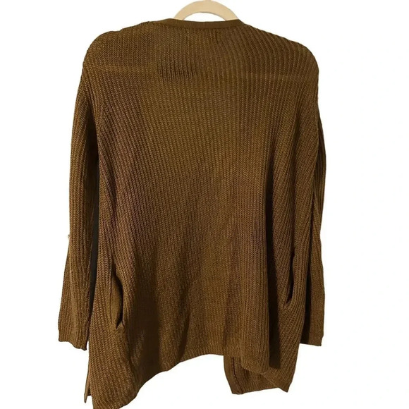 Listicle Cardigan Size Medium Mohair Blend Pockets - Picture 2 of 6